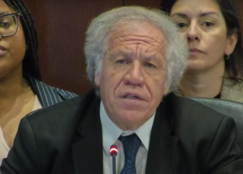 Secretario de la OEA se refirió a la transmisión de mando en Guatemala. / Foto: OEA.