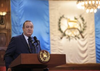 Presidente Alejandro Giammattei.