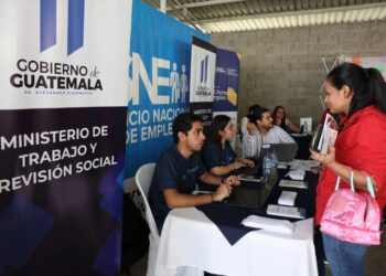 Quiosco de empleo de Mintrab atiende este lunes en la zona 6