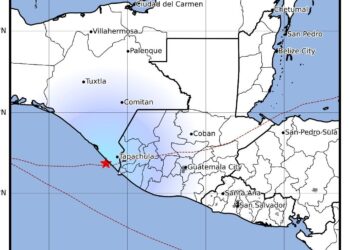 El Insivumeh reporta sismo de 4.4 grados en las costas del Pacífico