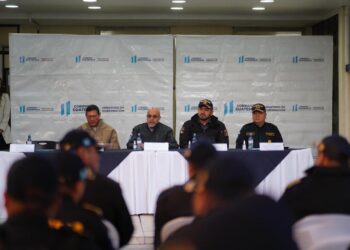 Inauguran el noveno comedor policial, en la Comisaría 13, en la zona 10 capitalina