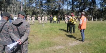 Fortalecen capacidades para combatir incendios forestales en Jalapa