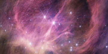 La enana marrón está en un cúmulo estelar joven. / Foto: NASA, telescopio James Webb.