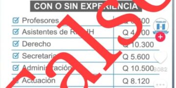 Hacen el llamado a no dejarse engañar con puestos de docentes a cambio de dinero