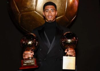 Jude Bellingham recibe el Golden Boy