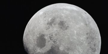 La Luna Fría ocurre después del solsticio de invierno. / Foto: NASA.