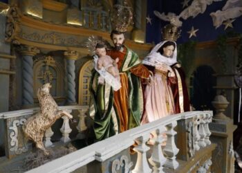 La finalidad de la exposición es mostrar por medio de escenarios la vida e historia de las tradiciones guatemaltecas enfocadas en el nacimiento de Jesús.// Foto: DCA.