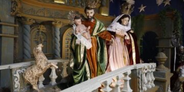 La finalidad de la exposición es mostrar por medio de escenarios la vida e historia de las tradiciones guatemaltecas enfocadas en el nacimiento de Jesús.// Foto: DCA.
