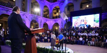 Presidente se refirió a las acciones para el desarrollo social. / Foto: SCSP.