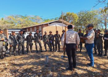 Tercera Brigada Militar de Infantería en Jutiapa se capacita en combate a incendios forestales