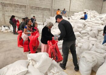 Más de 8 mil 500 familias jalapanecas beneficiadas con la entrega de alimentos