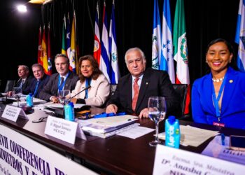 XXVII Conferencia Iberoamericana de Ministros y Empresarios de Turismo en el marco de la Fitur 2024. /Foto: Inguat