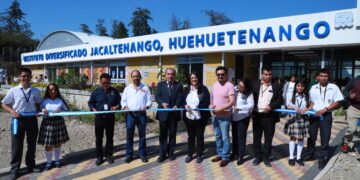 Inauguración del Instituto Tecnológico de Jacaltenango, Huehuetenango. / Foto: Mineduc.