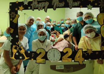 Hospital de Huehuetenango recibió al primer bebé del año