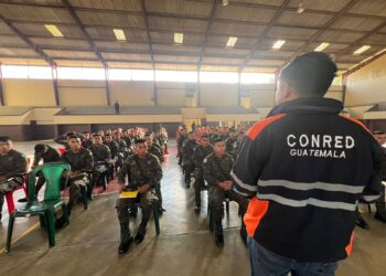 Finaliza capacitación para el combate de incendios forestales en Huehuetenango