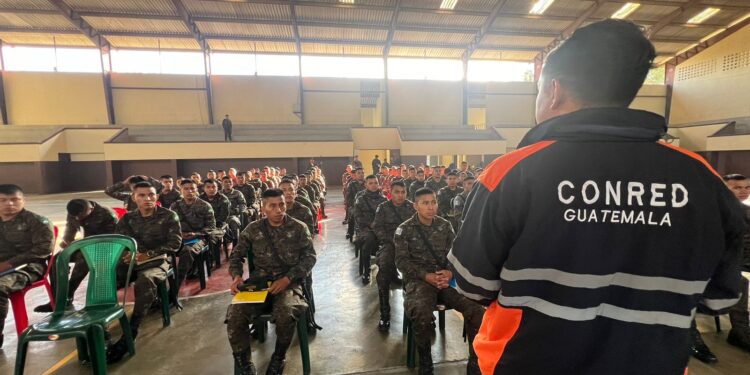 Finaliza capacitación para el combate de incendios forestales en Huehuetenango