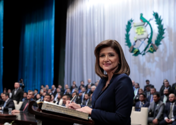 Karin Herrera, segunda mujer en la Vicepresidencia de Guatemala. / Foto: Gobierno de Guatemala.