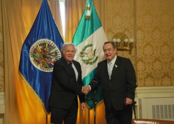 Almagro: OEA ha acompañado a Guatemala en proceso electoral y de transición