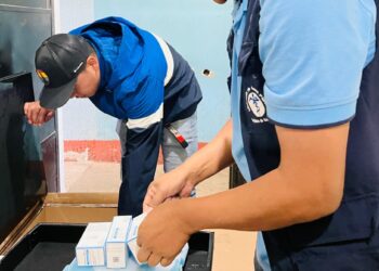 Autoridades de salud abastecieron puestos de salud en Quetzaltenango. /Foto: MSPAS