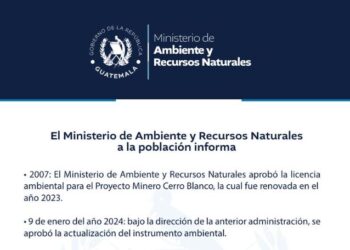 Comunicado mina