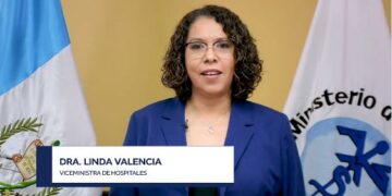 Doctora Linda Valencia, viceministra de hospitales.