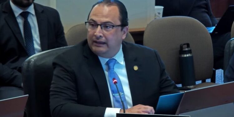 El canciller de Guatemala, Mario Búcaro, participó en 10 reuniones del Consejo Permanente de la OEA. / Foto: OEA.