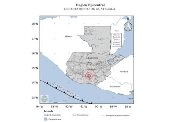 Conred reporta sismo de magnitud 3.5 en Guatemala
