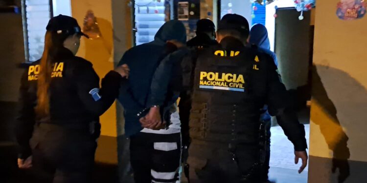 PNC captura a 78 personas y decomisa 5 armas en las últimas 24 horas