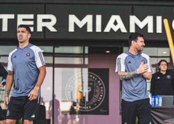 Messi y Luis Suárez se entrenan juntos por primera vez con el Inter Miami