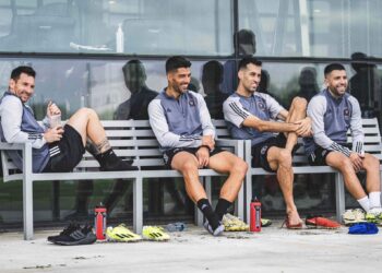 Messi y Luis Suárez se entrenan juntos por primera vez con el Inter Miami