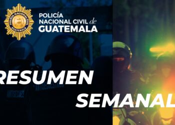 Resumen semanal de la PNC: Captura de delincuentes y decomiso de armas