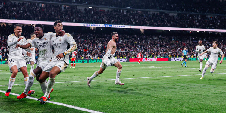 Real Madrid remonta en el Bernabéu