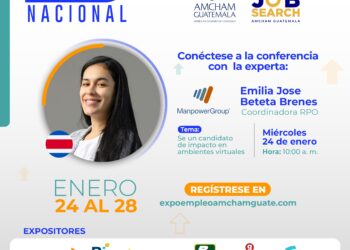 Inicia feria virtual de Expo Empleo Nacional. / Foto: Amcham.