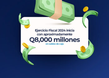 Minfin deja un saldo de caja de 8 mil millones de quetzales para comenzar el 2024