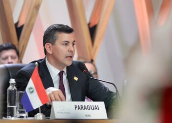 Presidente de Paraguay, Santiago Peña, acudirá para la transmisión de mando. / Foto: @SantiPenap.