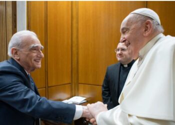 El Papa se reunió con Martin Scorsese, que prepara una película sobre Jesús