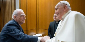 El Papa se reunió con Martin Scorsese, que prepara una película sobre Jesús
