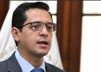 Secretario general de la Presidencia, Juan Gerardo Guerrero Garnica. / Foto: Carlos Jacinto.