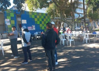 Unidad móvil de servicios de salud. /Foto: MSPAS