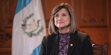 Vicepresidenta de Guatemala, Karin Herrera. / Foto: Alvaro Interiano.