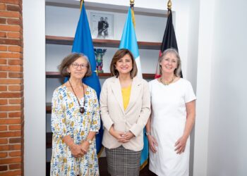 Vicepresidenta se reúne con la embajadora de Francia