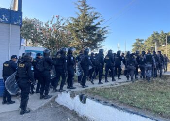 Autoridades desarrollan requisa en Granja Penal Pavón