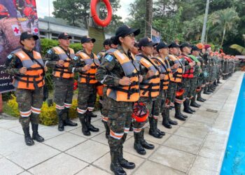 Brigada Humanitaria y Rescate dio inicio al ciclo de entrenamiento 2024. / Foto: Ejército de Guatemala.