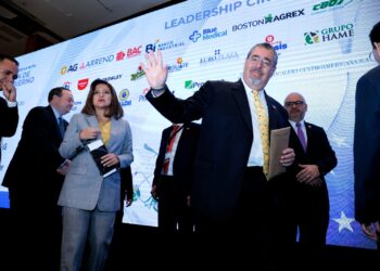 Gobierno de Guatemala participó en encuentro con la Cámara de Comercio Guatemalteco-Americana. /Foto: Noé Pérez y Gilber García