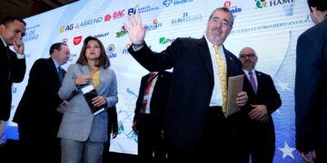 Gobierno de Guatemala participó en encuentro con la Cámara de Comercio Guatemalteco-Americana. /Foto: Noé Pérez y Gilber García