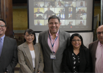 Nuevas autoridades de la Segeplan se reúnen con el personal técnico y especializado. /Foto: Segeplan