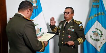 General de Brigada Carlos Antonio Medina Juárez, jefe del Estado Mayor de la Defensa Nacional. / Foto: Ejército de Guatemala.