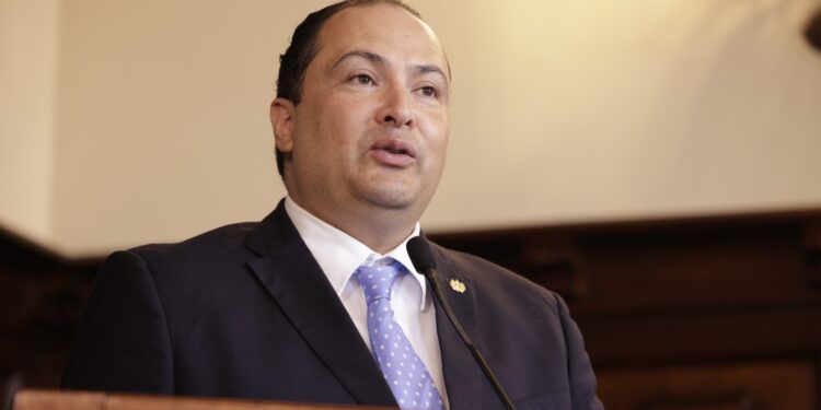 Canciller Mario Búcaro. /Foto: SCSP