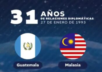 Guatemala y Malasia celebran 31 años de relaciones diplomáticas