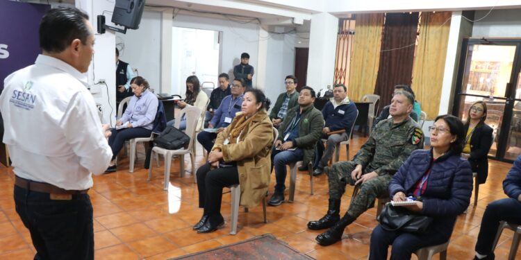 Codesan de San Marcos coordina reunión para fortalecer acciones contra la desnutrición